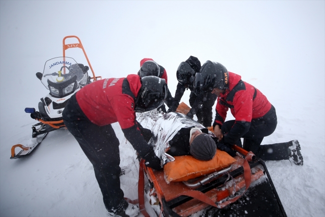 Erciyes Kayak Merkezi'nin güvenliği JAK timlerine emanet